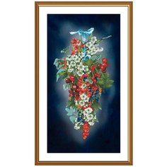 СР6240 Набор для вышивания Ягодный каскад29 x55 см Nova Sloboda