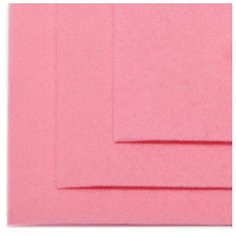 Фетр листовой мягкий IDEAL 1мм 20х30см FLT-S1 уп.10 листов цв.613 св.розовый