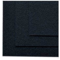 Фетр листовой жесткий IDEAL 1мм 20х30см FLT-H1 уп.10 листов цв.655 иссиня черный