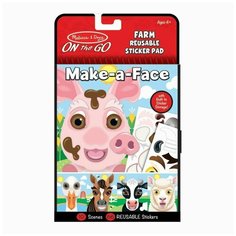 Melissa&Doug Набор стикеров "Создай мордочку. Ферма"