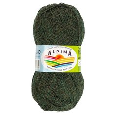 Набор пряжи Alpina "Roland", альпака, 4*50 г, 200 м+/-10 м, №42 темно-зеленый