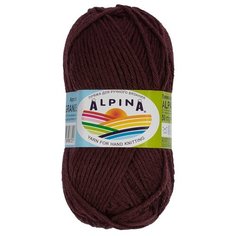 Набор пряжи Alpina "Alpaca Grande", 4*50 г, 118 м+/-6 м, 09 бордовый
