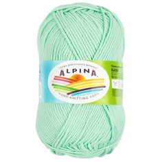 Набор пряжи Alpina "Nana", 10*50 г, 105 м+/-10 м, №14 мятный
