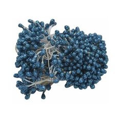 Тычинки, 2 пучка (голубой с блестками) АЙРИС пресс