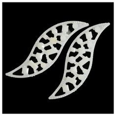 CON2513 Украшение 15*48 (белый) 5 шт АЙРИС пресс