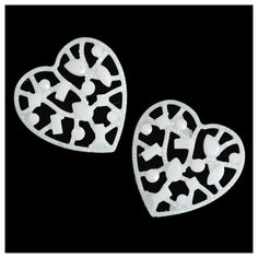 CON2515 Украшение 30*30 (белый) 4 шт АЙРИС пресс