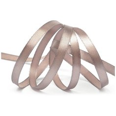 Лента атласная 1/4 (6мм) цв.3169 серый IDEAL уп.27,4 м