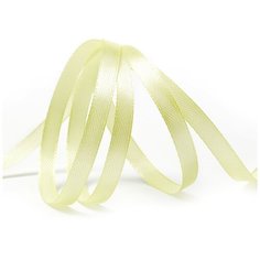 Лента атласная 1/4 (6мм) цв.3024 бл.салатовый IDEAL уп.27,4 м