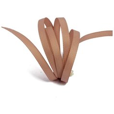 Лента Ideal репсовая в рубчик шир.6мм цв. 814 грязно сиреневый уп.27,42м