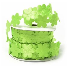 Ленты декоративные TBY.ЛДФ.XL-16.6 шир.25 мм цв.16 салатовый уп.9,14 м Ideal