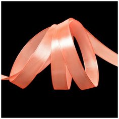 Лента атласная 1/2 (12мм) цв.3068 персиковый IDEAL уп.27,4 м