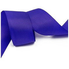 Лента Ideal репсовая в рубчик шир.38мм цв. 470 холод.фиолетовый уп.27,42м