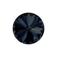 Стразы Swarovski цветные, 12 мм, кристалл, 6 шт, в пакете, черный