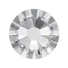 Стразы неклеевые Swarovski SS08, Crystal, 2,4 мм, кристалл, 144 шт, в пакете, белый