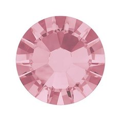 Стразы неклеевые Swarovski SS05, цветные, 1,8 мм, кристалл, 144 шт, в пакете, светлый розовый