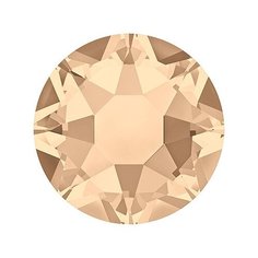 Стразы клеевые Swarovski SS12, цветные, 3,2 мм, кристалл, 144 шт, в пакете, бледно-бежевый