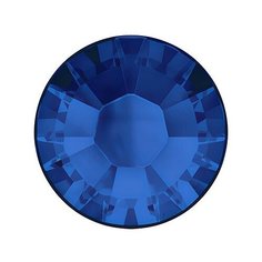 Стразы клеевые Swarovski SS08, цветные, 2,4 мм, кристалл, 144 шт, в пакете, темный голубой