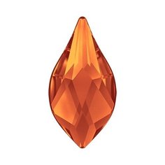 Стразы неклеевые Swarovski цветные, 10*8 мм, кристалл, 8 шт, в пакете, огненно-красный