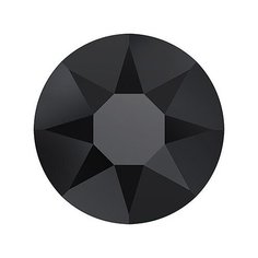 Стразы клеевые Swarovski SS30, цветные, 6,5 мм, кристалл, 144 шт, в пакете, черный