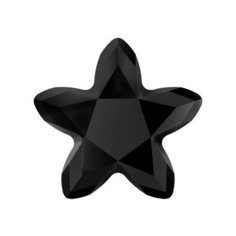 Стразы Swarovski цветные, 8*8 мм, кристалл, 6 шт, в пакете, черный