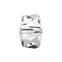 Бусины стеклянные Swarovski Crystal, 8 мм, 6 шт, в пакете, кристалл, белый