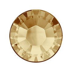 Стразы клеевые Swarovski SS10, цветные, 2,7 мм, кристалл, 144 шт, в пакете, золото