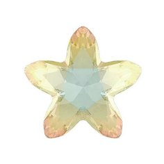 Стразы Swarovski Crystal AB, 8*8 мм, кристалл, 6 шт, в пакете, перламутр