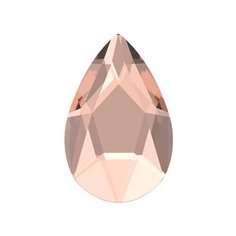 Стразы клеевые Swarovski цветные, 8*5 мм, кристалл, 12 шт, в пакете, бледно-розовый