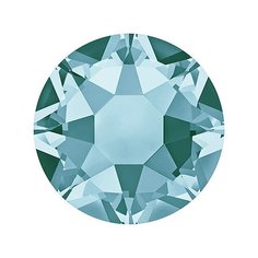 Стразы клеевые Swarovski SS12, цветные, 3,2 мм, кристалл, 144 шт, в пакете, светлый бирюзовый