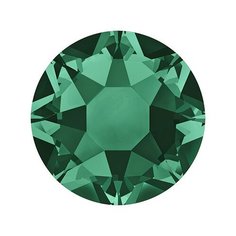 Стразы клеевые Swarovski SS16, цветные, 3,9 мм, кристалл, 144 шт, в пакете, изумруд