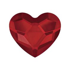 Стразы клеевые Swarovski цветные, 6 мм, кристалл, 36 шт, в пакете, красный