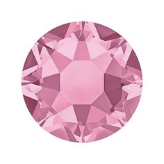 Стразы клеевые Swarovski SS12, цветные, 3,2 мм, кристалл, 144 шт, в пакете, светлый розовый