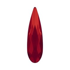 Стразы клеевые Swarovski цветные, 10*2,8 мм, кристалл, 9 шт, в пакете, красный