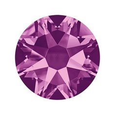Стразы неклеевые Swarovski SS12, цветные, 3,1 мм, кристалл, 144 шт, в пакете, сирень