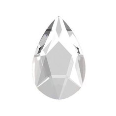 Стразы клеевые Swarovski Crystal, 14*9 мм, кристалл, 6 шт, в пакете, белый