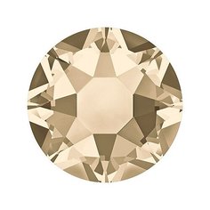 Стразы клеевые Swarovski SS12, цветные, 3,2 мм, кристалл, 144 шт, в пакете, светлый кремовый