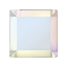 Стразы неклеевые Swarovski Crystal AB, 6*6 мм, кристалл, 18 шт, в пакете, перламутр