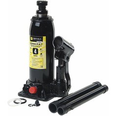 Домкрат гидравлический ER-80041 бутылочный с клапаном 4т, ремкомплект (выс. подъема 195-380мм) эврика