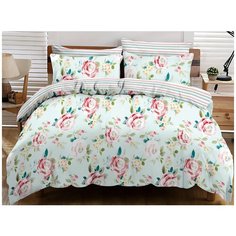 КПБ Cleo Поплин "Pure Cotton" двуспальный 175*215*1 200*220*1 70*70*2 20/178-PC