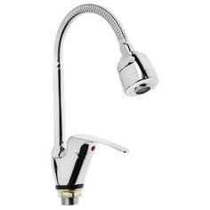 Смеситель для кухни ZEIN Z66350352, гибкий излив, картридж керамика 40 мм, хром 5118186