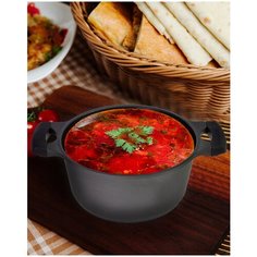 Кастрюля с крышкой из алюминия PROFFI KITCHEN PKT0247, MODERN LINE с антипригарным покрытием 4,3 л