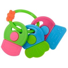 Прорезыватель Canpol babies "Ключи", 0+, цвет зеленый, форма: символы (250930446)