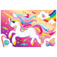 Пазлы 100 деталей миди "Красивый единорого" Trefl