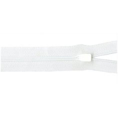Застежка-молния витая тип 3 (4,15мм), длина 155см, YKK, 4479619/155 (501 белый)