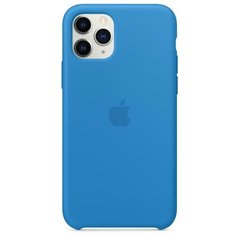 Чехол для Apple iPhone 11 Pro Silicone Case Surf Blue