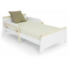 Подростковая кровать Nuovita Stanzione Nave lungo (Белый, Натуральный/Bianco, Naturale)