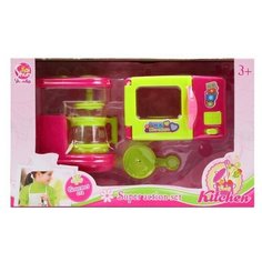 Бытовая техника Наша Игрушка кофеварка и микроволновка (334B)