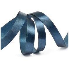 Лента атласная 1/2 (12мм) цв.3168 т.синий IDEAL уп.27,4 м