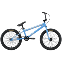 Велосипед BMX STARK Madness BMX Race (2021) синий/белый (требует финальной сборки)