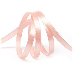 Лента атласная 1/4 (6мм) цв.3061 персик IDEAL уп.27,4 м